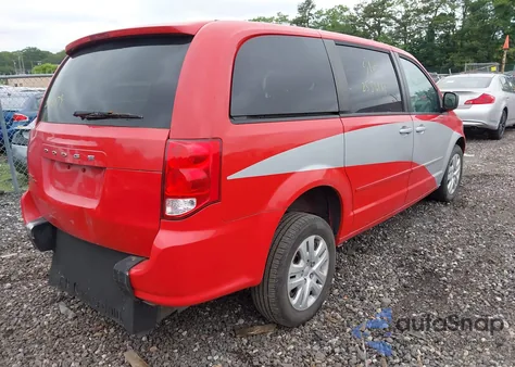 2015 Dodge Grand Caravan Se z USA, uszkodzony, nr VIN 2C4RDGBG9FR613604